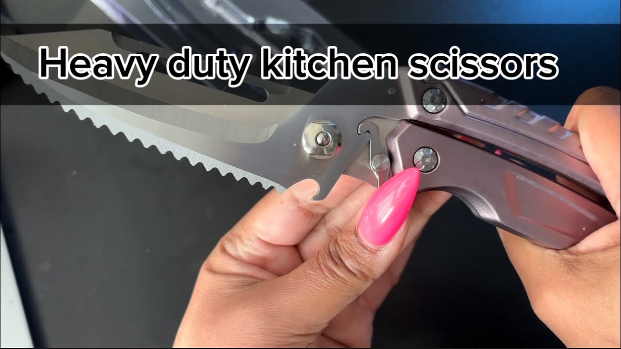 Heavy Duty Poultry Scissors, Detachable Kitchen Shears for Cutting