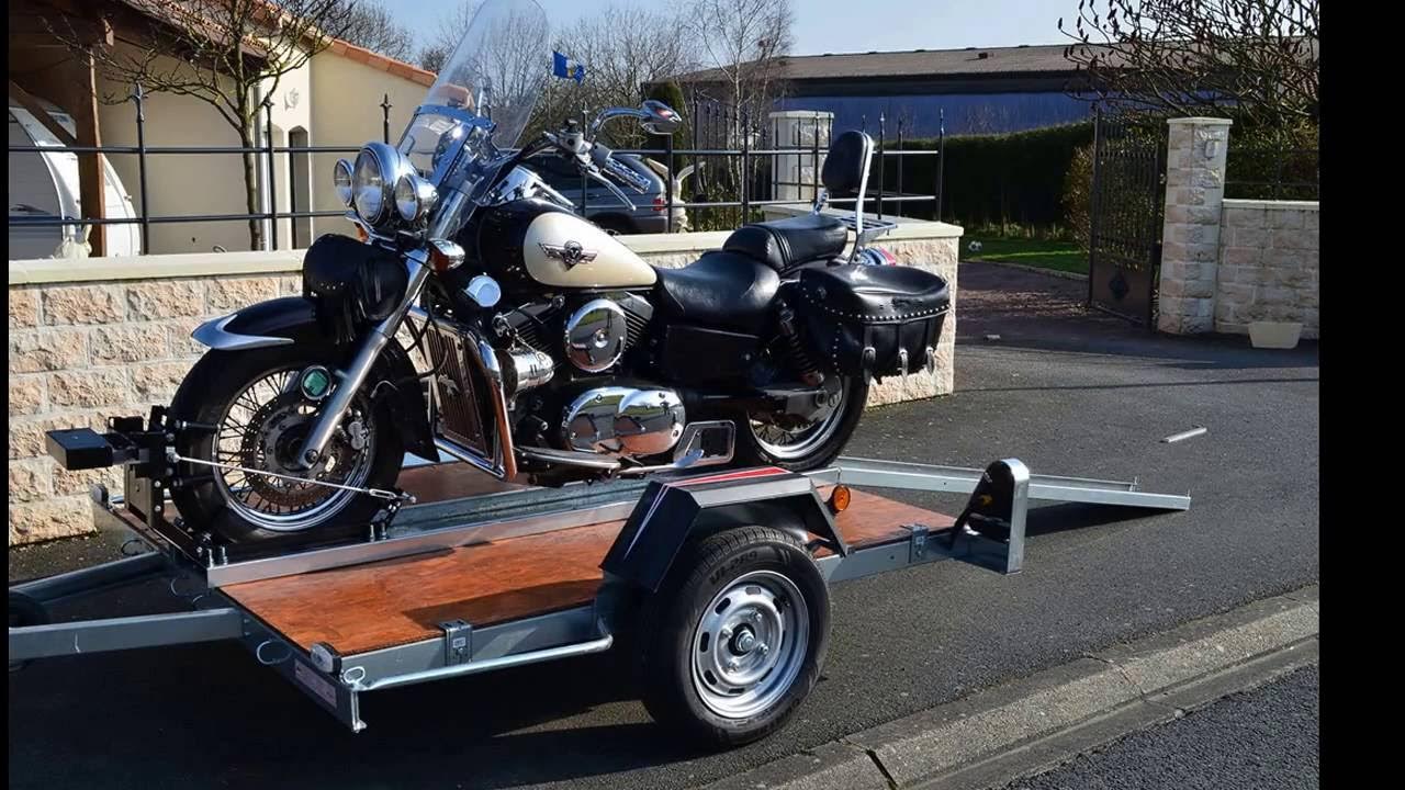 Charger sa moto seul sur une remorque avec le kit Motorampe YouTube