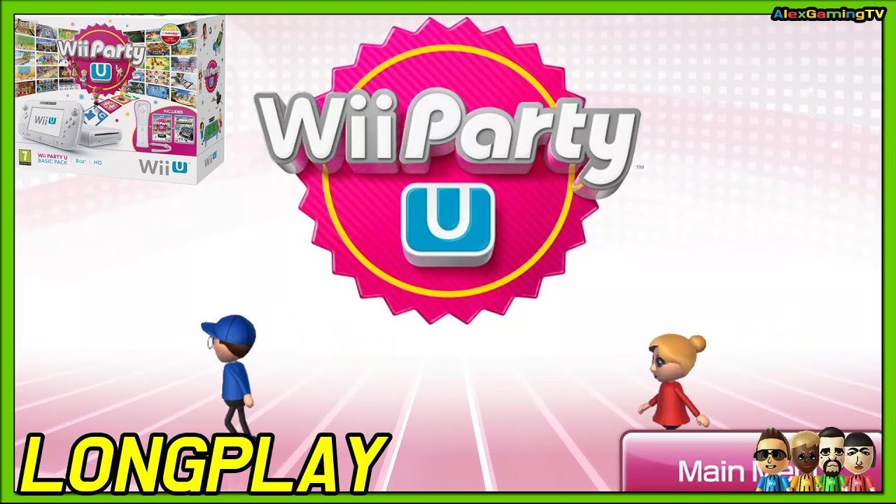 Wii Party U walkthrough (Wii U) - Longplay - YouTube