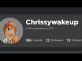 Chrissy wake up but with user names
