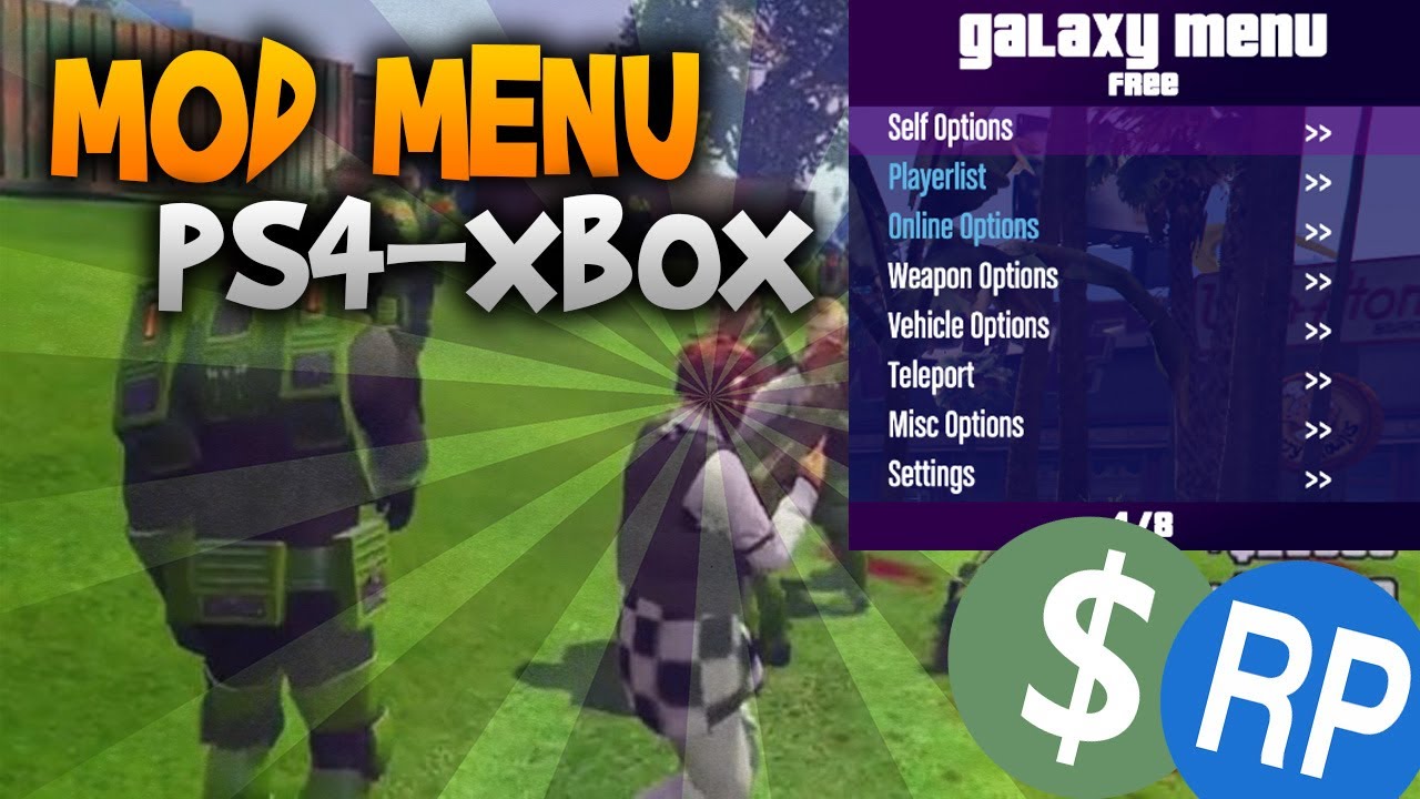 Mod Menu Ps4 Xbox One Gta 5 Online Gta 5 Online Mod Menu Ps4 Xbox One Tutorial 2020 - usb mod menu roblox xbox 1