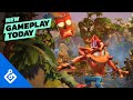 Este nuevo gameplay de Crash Bandicoot 4 nos muestra niveles helados, dinosaurios, y a Neo Cortex como personaje jugable