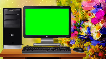 Computer Green Screen Free Video Frames || No Copyright || by Abrar Hussain