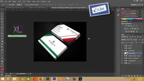HOW TO MOCKUP BUSINESS CARD USING SMART OBJECT IN PHOTOSHOP.