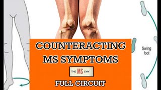 COUNTERACTING MS SYMPTOMS - KNEE KISS/ PEG LEG FULL CIRCUIT - Exercise for Multiple Sclerosis