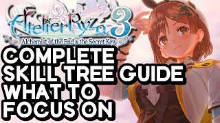 Atelier Ryza 3 Complete Skill Tree Guide What you Should Focus on