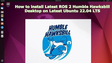 How to install Latest ROS 2 Humble Hawksbill Desktop on Latest Ubuntu 22 04 LTS | #ubuntu #linux