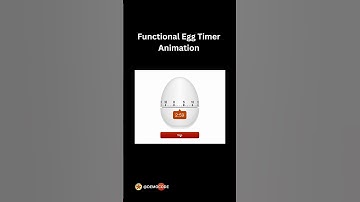 Functional Egg Timer Animation || #animation #css   #coding #developer