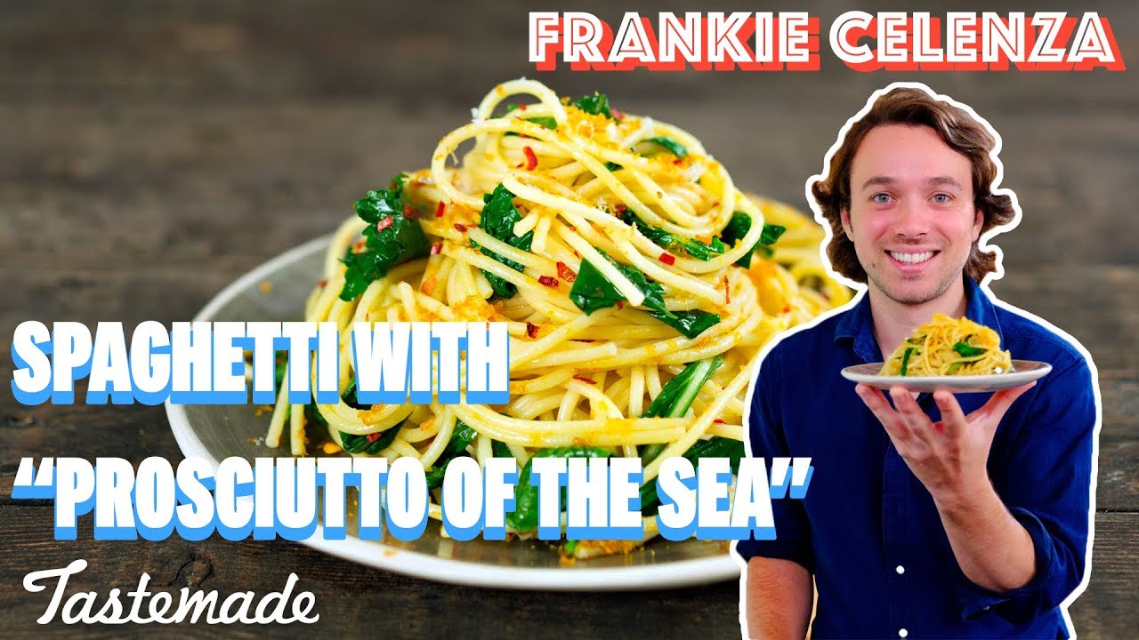 Spaghetti With Bottarga I Frankie Celenza | Tastemade
