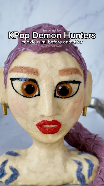 KPop Demon Hunters 'Golden' Cookie Transformation #shorts