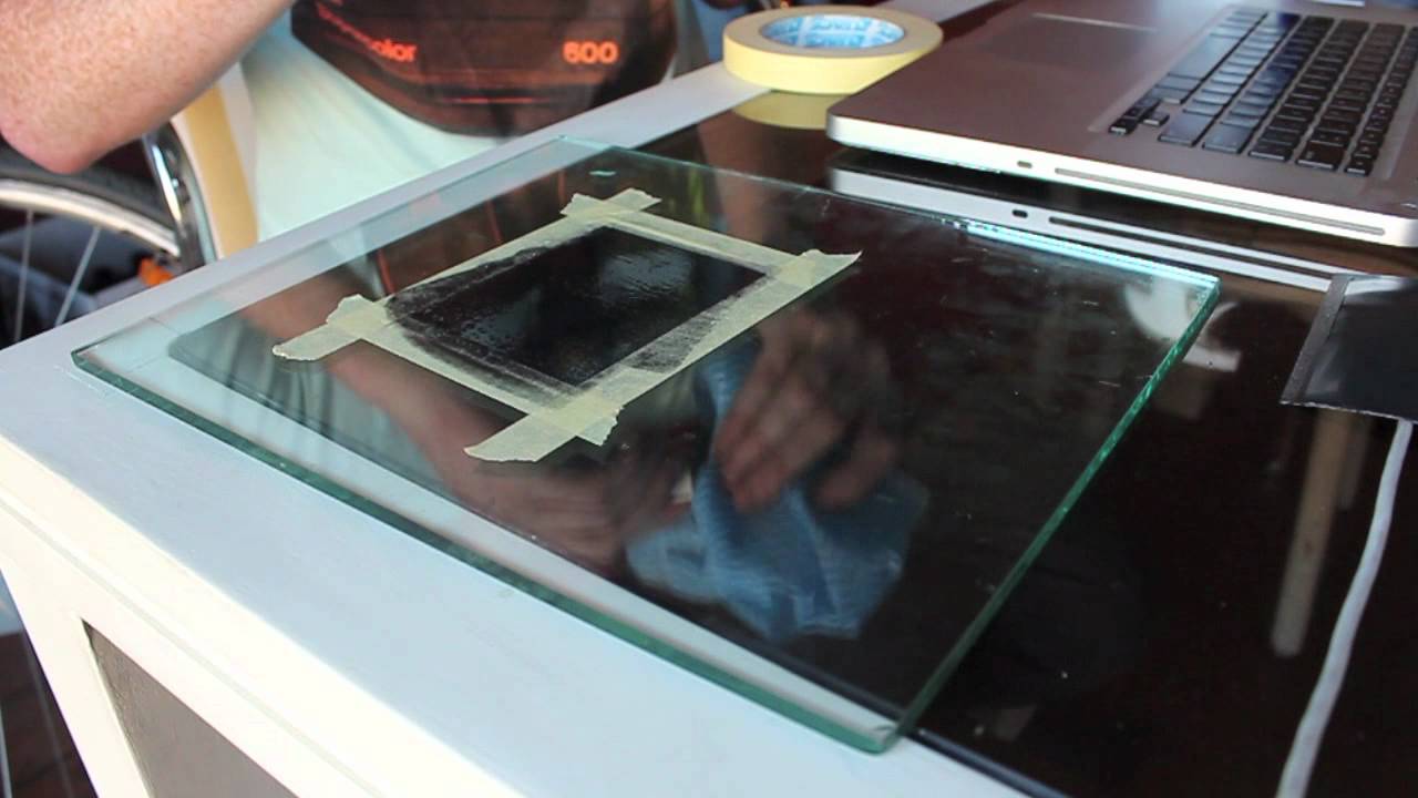 Polaroid pack-film negative - YouTube