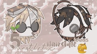 5 Aesthetic Hairstyles For Boys Gacha Club Youtube