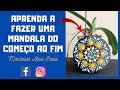 Como Pintar MANDALA com PONTILHISMO passo a passo