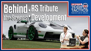 Porsche GT3 RS Behind the Scenes: Developing the 992-gen 911 Carrera RS tribute