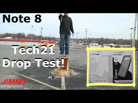 Note 8 drop test