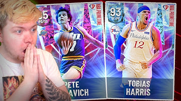 NEW PRIMETIME SET! PINK DIAMOND PETE MARAVICH! DIAMOND TOBIAS HARRIS! NBA 2k22 MyTeam