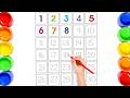 Learn Counting 1-30 | ABCD & A to Z Alphabet | Numbers Learning | Coloring Pages | Kids Video