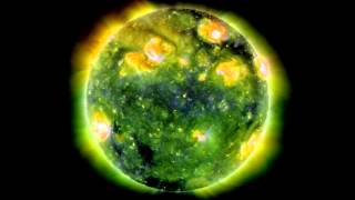 SDO's View of May 5, 2010 Solar Flare - Without Timeline
