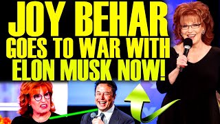 JOY BEHAR ATTACKS ELON MUSK AFTER WOKE DISNEY AGENDA GOES OUT OF CONTROL! This Is Pathetic Now