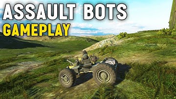 Assault Bots: Multiplayer Gameplay (Android) | Tekkan Plays