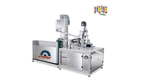 silicone sealant cartridge automatic filling and capping machine