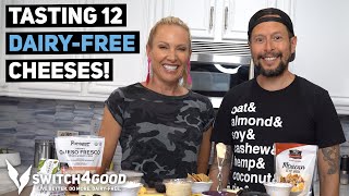 What's The Best Vegan Cheese | Taste Testing 12 Dairy-Free Cheeses! (Ft. Chef Jason Wrobel)