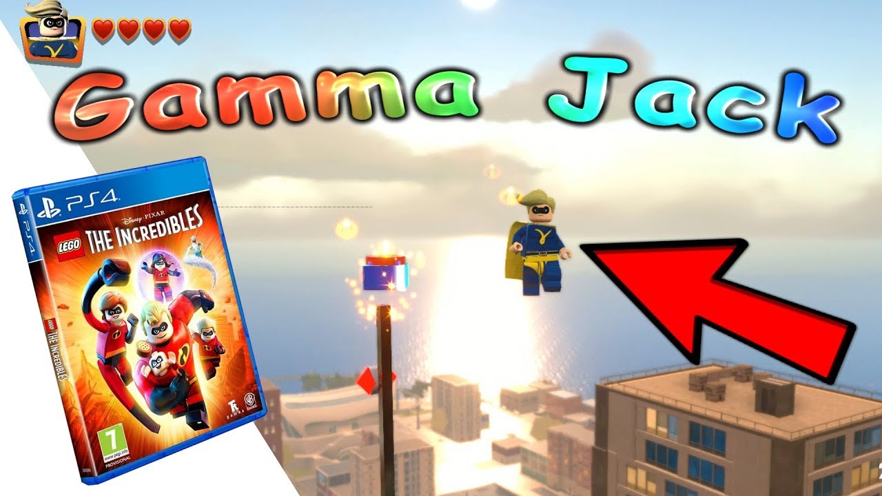 PS4 Lego The Incredibles 2 Unlock GAMMA JACK !! Instant Codes - YouTube