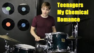 Download lagu Teenagers Drum Tutorial | My Chemical Romance