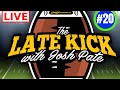 Late Kick Live Ep.20: Bama Next 3 Seasons, Pac-12 Decisions, Michigan Offense, Fake Crowd Noise, Q&A