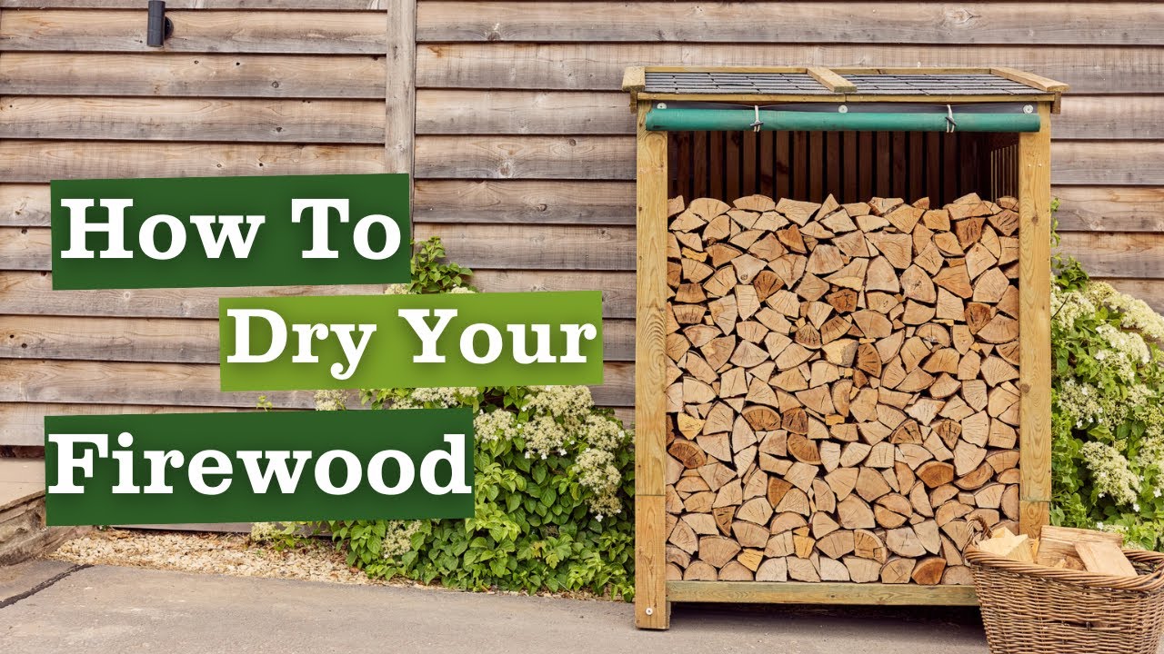 drying firewood