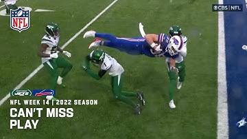 Dawson Knox Fliparoos into the Endzone