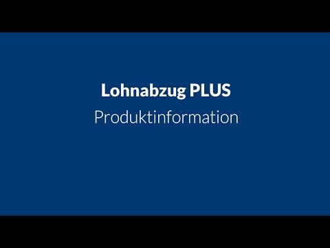 Lohnabzug 