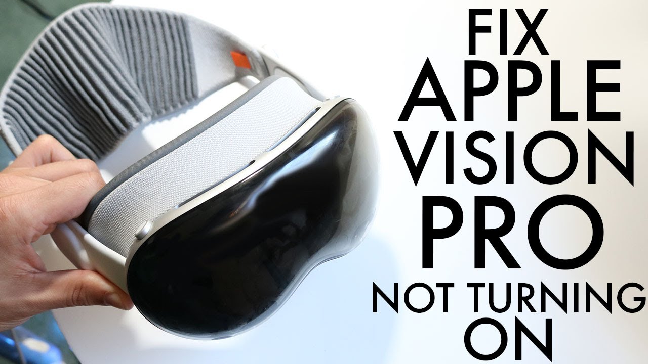 How To FIX Apple Vision Pro Not Turning On! - YouTube