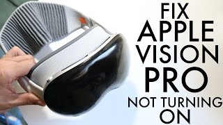 How To FIX Apple Vision Pro Not Turning On!