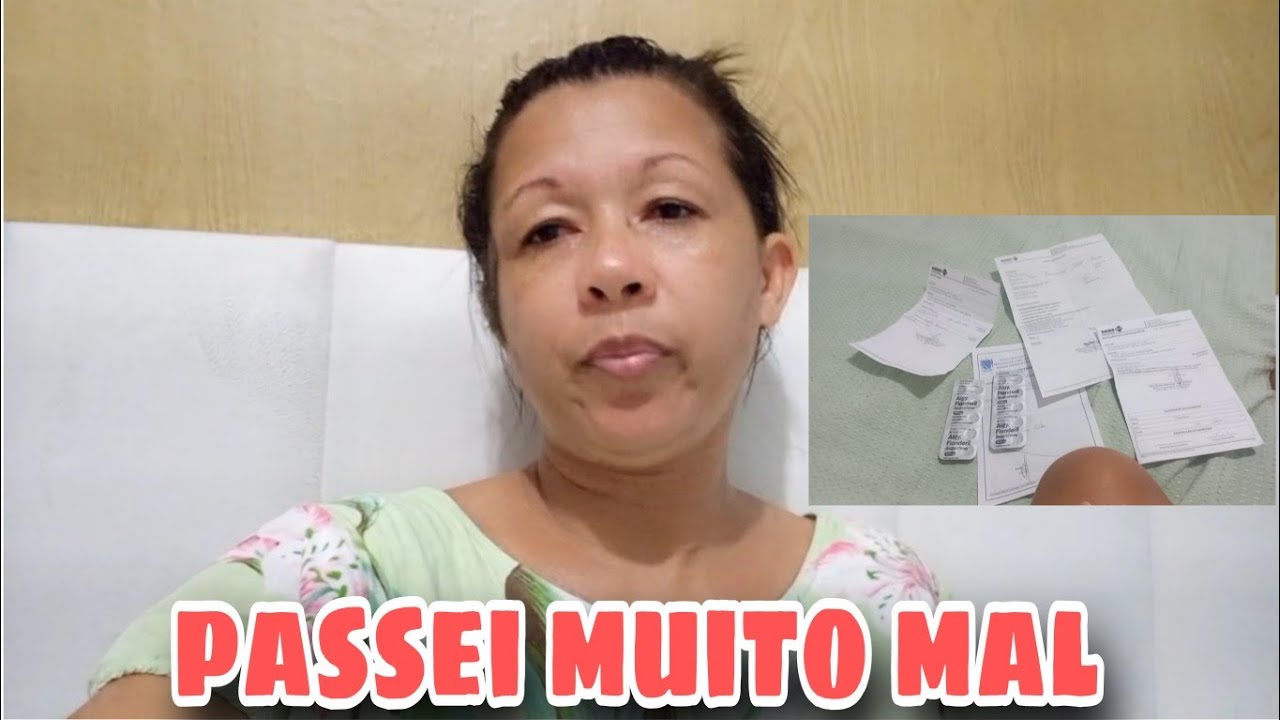 PASSEI MAL E FUI PARA NO OSPITAL (RELATO PESSOAL)