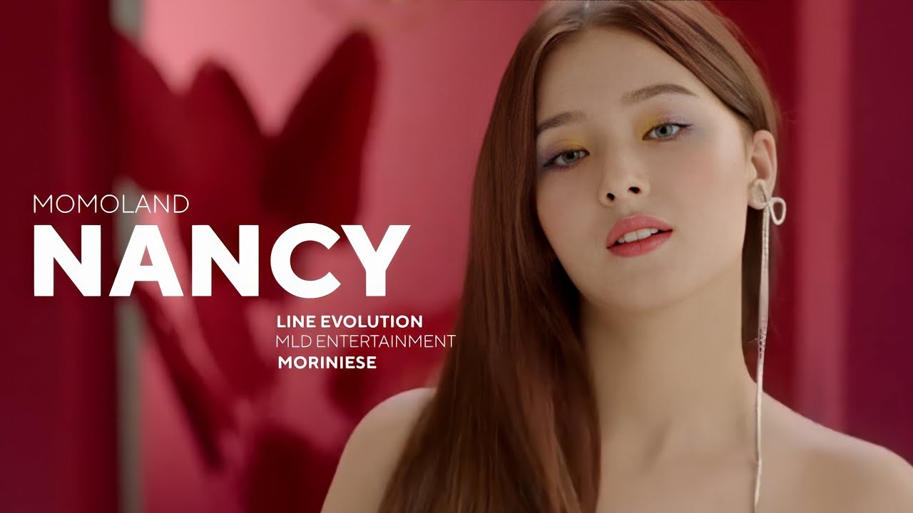 MOMOLAND [모모랜드] Nancy - Line Evolution | until Thumbs Up - YouTube