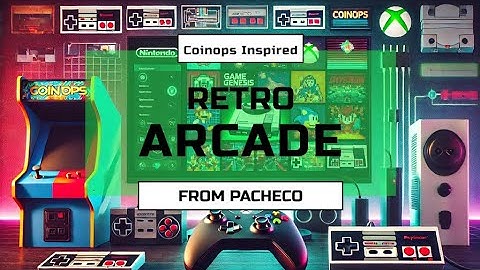 Retro Arcade – RetroFE PC – under 500GB CoinOps Look-a-like Build from Pacheco