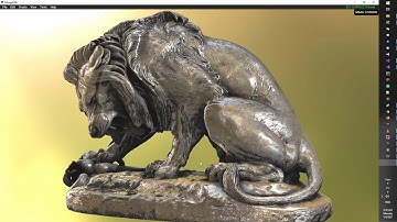 Test lighting "Lion" - Mirage (Vulkan/C++ Engine)