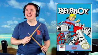Paperboy Main Theme On Drums!