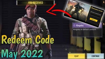 13 May 2022 Redeem Code Codm | Garena Codm Redeem Code 2022 | Today Redeem Code Codm | Codm Codes