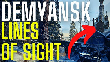 The BEST LINES OF SIGHT on DEMYANSK! (Vanguard TIPS & Best Spots)