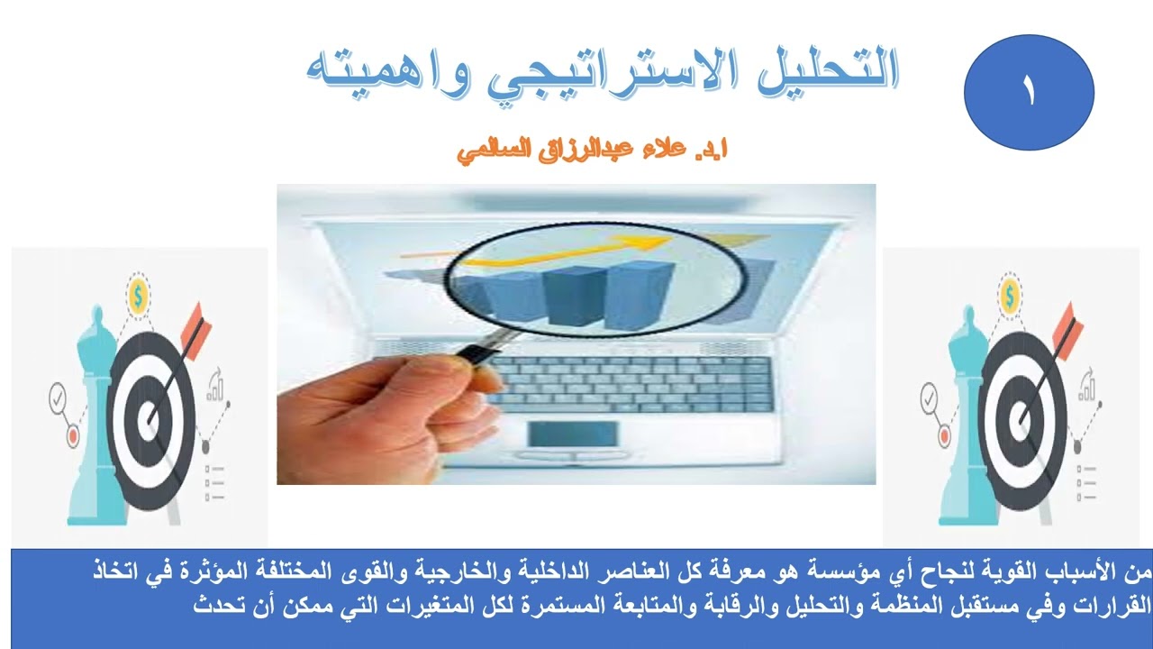 سلسلة  1  التحليل الاستراتيحي واهميته