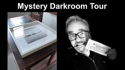 How I Print & Frame Black-and-White Photos – Darkroom Process (Mistakes Included)
