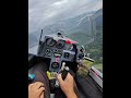 Pégase Glider Ridge Soaring at Habère-Poche | Cockpit POV Slope Flight Over French Alps