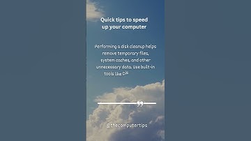 Run a disk cleanup utility to remove unnecessary files