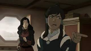 Ikki Tells Asami That Korra Like Mako