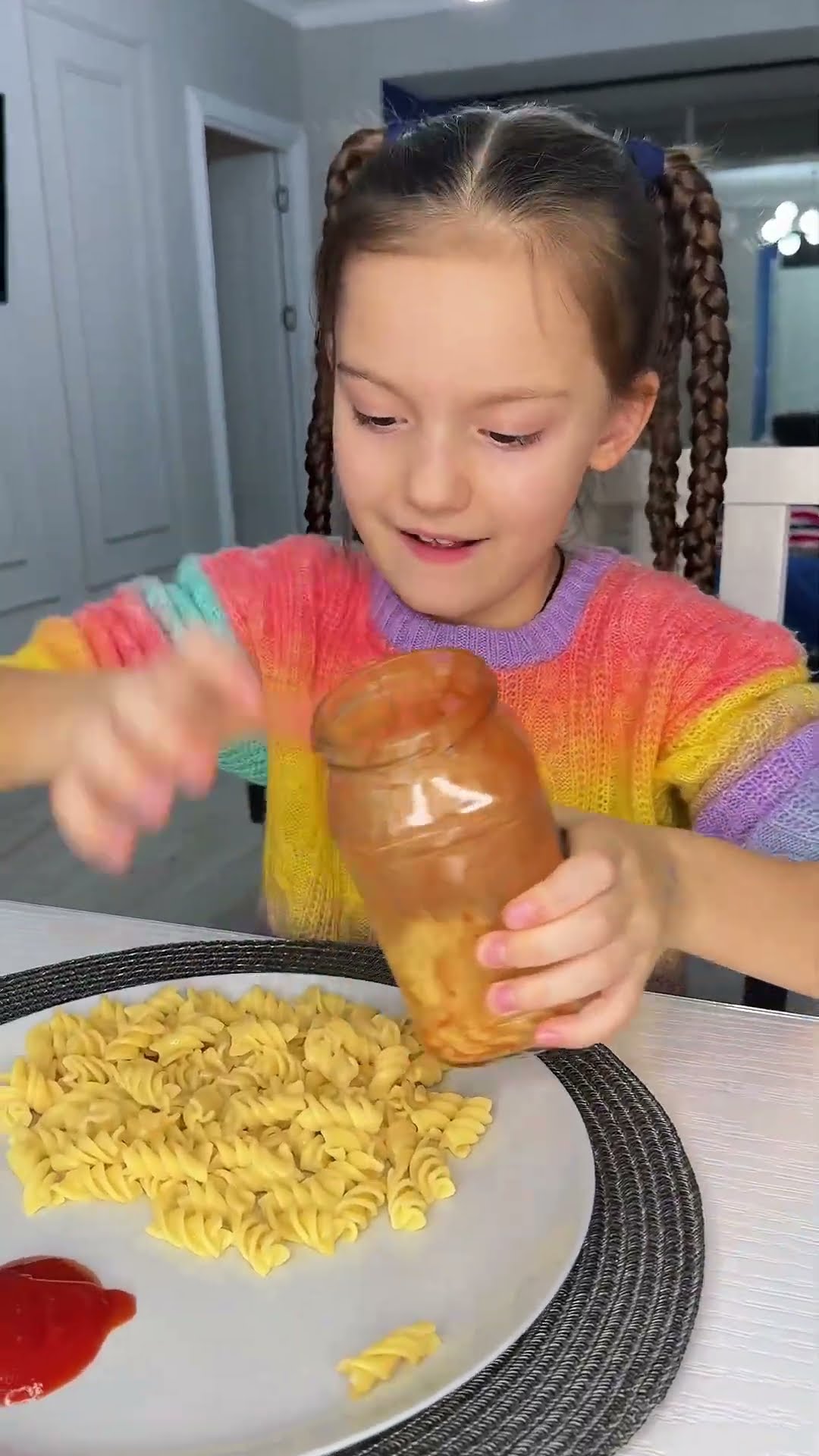 One can of ketchup for all family by Secret Vlog