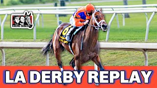 2023 Louisiana Derby Replay | KINGSBARNS Wins Kentucky Derby Prep; INSTANT COFFEE Off The Board