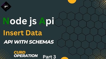 Node JS  #3 Post API | insert data in MongoDB