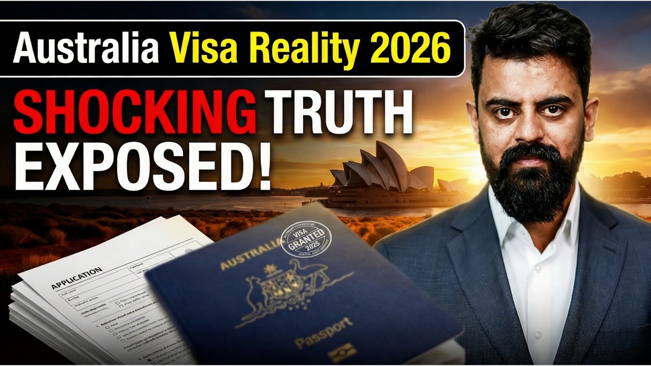 Почему 70% студенческих виз отклоняются? Визовая реальность Австралии в 2026 году 😯✈️